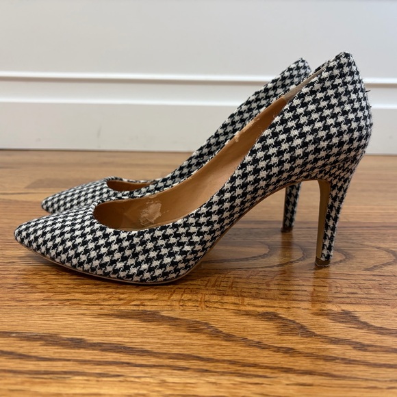 J. Crew Isabella Houndstooth Heels - Picture 2 of 8